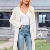 Open Front Long Cardigan Sweaters for Women Trendy 2025 Fall Winter Oversized Sweater Coats Knit Coatigan Jackets