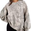 Camo Sweatshirt for Women Mens Oversized Fleece Camouflage Maple Leaf Crewnecks Pullover Tops Hunting Hoodies
