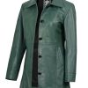 Leather Coats for Women - Carcoat Style Winter Fashion Womens Long Leather Jackets