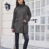 Raincoat Women Waterproof Long Hooded Rain Jacket Trench Coats Windbreaker Travel Jacket