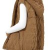 Women's 2025 Fall Spring Vest Casual Sleeveless Hooded Zip Up Jacket Trendy Winter Coat Outerwear