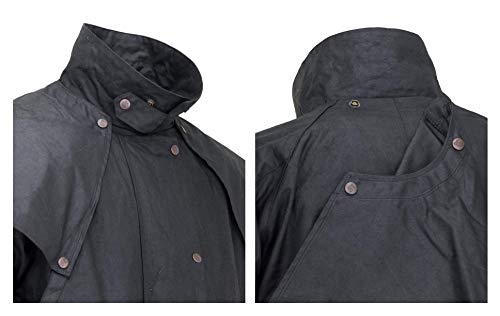 Outback Trading - Unisex Low Rider Duster Coats, Color Black, Size: 4X-Large