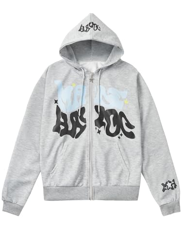 Y2K Hoodies for Women Men Unisex Teen Girls Juniors Aesthetic Hoodie Sweatshirts Streetwear Outfits