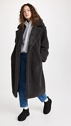 Women's Gertrude Long Teddy Coat