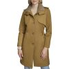 womens Classic Transitional Water-resistant Insulated Trench Coat