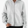 Womens Sweatshirts Zip Up Hoodies Cropped Crewneck Pullover Casual Jackets Y2k Clothes Fall Fashion Outfits 2025