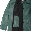 Leather Coats for Women - Carcoat Style Winter Fashion Womens Long Leather Jackets