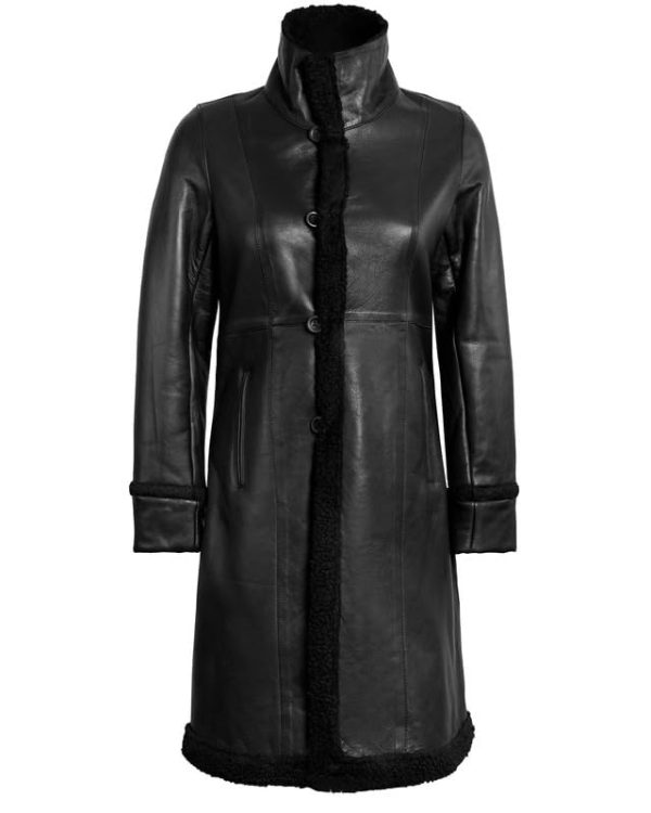 Leather Coats For Women - Real Lambskin Leather Jacket Womens