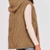 Women's 2025 Fall Spring Vest Casual Sleeveless Hooded Zip Up Jacket Trendy Winter Coat Outerwear