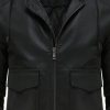 Faux Leather Jacket for Men Vintage Leather Motorcycle Biker Jackets Warm Windproof Zip-Up Hooded Coats Outerwear