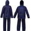 Rain Suit Jacket/Trouser for Men Women Waterproof Lightweight Rain Gear for Outdoor Farm Fishing Motorcycle