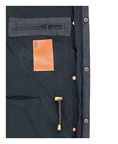 Outback Trading - Unisex Low Rider Duster Coats, Color Black, Size: 4X-Large
