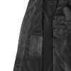 Leather Car Coats for Womens - Black Brown Real Long Leather Jacket Women