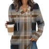 Hoodies for Women Trendy Fall Fashion 2025 V Neck Oversized Sweatshirt Plus Size Tops Clothes