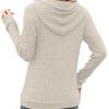 Womens Sweaters Fashion Hoodies Long Sleeve Tops Casual Sweatshirts Fall Outfits Pullover Winter Clothes 2025
