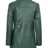 Leather Coats for Women - Carcoat Style Winter Fashion Womens Long Leather Jackets
