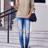 Womens Zipper Sweatshirt Turtleneck Long Sleeve Pullover Casual Loose Sweatshirts Top T Shirts