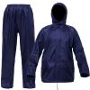 Rain Suit Jacket/Trouser for Men Women Waterproof Lightweight Rain Gear for Outdoor Farm Fishing Motorcycle