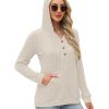 Womens Sweaters Fashion Hoodies Long Sleeve Tops Casual Sweatshirts Fall Outfits Pullover Winter Clothes 2025
