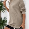 Women's Casual Corduroy Sweatshirts 2025 - Comfortable Long Sleeve Crewneck Pullovers for Fall and Winter