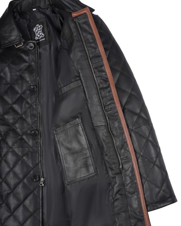 Leather Coats for Men Real Lambskin Casual Car coat Style Leather Jacket Men