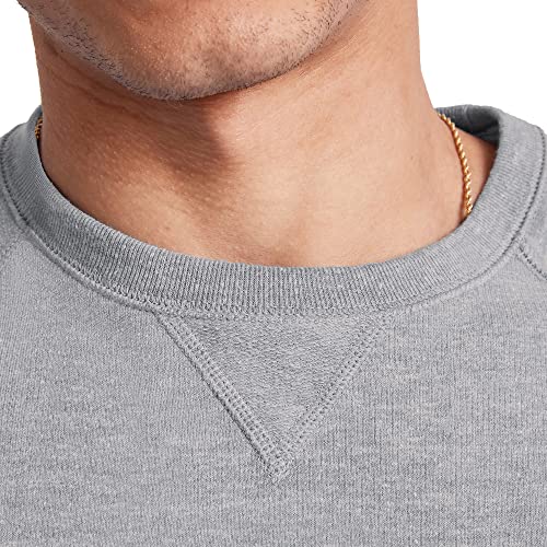 Originals Men's French Terry Sweatshirt, Tri-Blend Crewneck Sweatshirt for Men