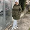 Plus Size Rain Jackets For Women Waterproof Rain Coats with Hood Lightweight Windbreaker Outdoor Trench Coat