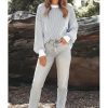 Womens Sweaters Fall 2025 Clothes Oversized Long Sleeve Colorblock Striped Knit Pullover Tops Casual Winter Trendy Outfits
