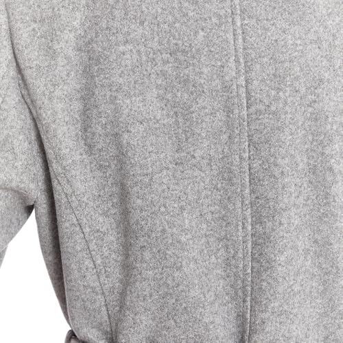 Women's Wool Blend Trench Coat, Gray