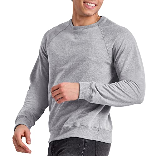 Originals Men's French Terry Sweatshirt, Tri-Blend Crewneck Sweatshirt for Men