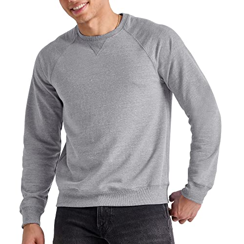 Originals Men's French Terry Sweatshirt, Tri-Blend Crewneck Sweatshirt for Men