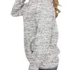 Women's Women Quarter Zip Casual Pullovers Lightweight Fleece Sweatshirts with Pockets