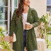 Plus Size Rain Jackets For Women Waterproof Rain Coats with Hood Lightweight Windbreaker Outdoor Trench Coat