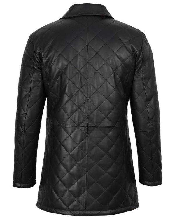 Leather Coats for Men Real Lambskin Casual Car coat Style Leather Jacket Men