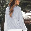 Womens Sweaters Fall 2025 Clothes Oversized Long Sleeve Colorblock Striped Knit Pullover Tops Casual Winter Trendy Outfits